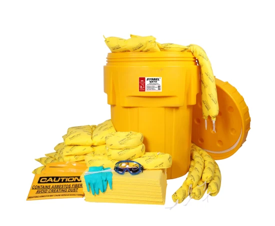 Hazmat Chemical Absorbents Spill Kit Emergency Kit Oil Spill Kit Universal Spill Kit for Spill Control