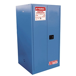 Sysbel Factory Wholesale FM CE Approved Osha Standard 45 Gal Acid Corrosive Hazardous Chemicals Safety Storage Cabinet