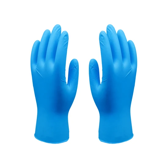 9inch Blue/White/Black Beauty Salon Special /Food/Pharmaceutical Wholesale Disposable Latex Vinyl Safety Examination Protective PVC Rubbe Nitrile Gloves
