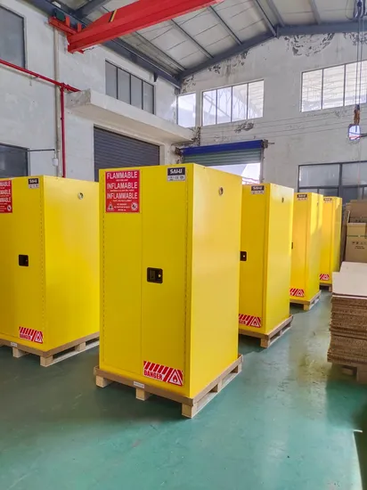 Factory Custom Sai-U Fireproof Safety Storage Cabinet for Flammable Liquids Hazardous Substance Storage