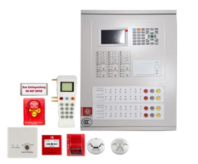 Gas Fire Extinguishing Alarm System for Lab Safety and Security