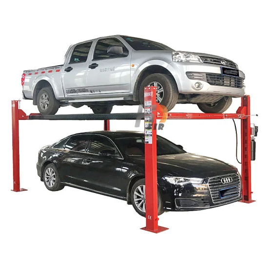 2 Deck Vehicle Storage with Highest Safety Guardance Simple Lifting Car Parking Stack System Automatic Simple Lifting Mechanical Car Lift 4 Post