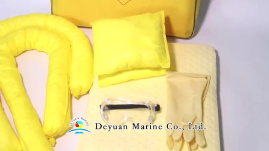 Yellow Hazardous/Dangerous Goods Spill Reaction Chemical Spill Kit